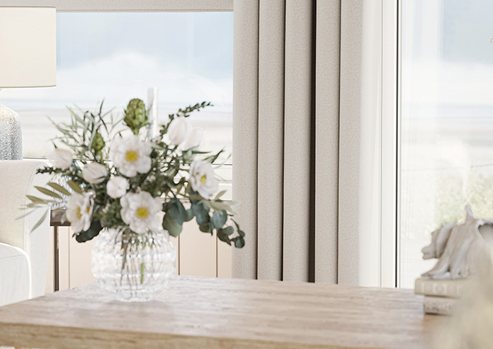 Carina, Stone - Made to Measure Curtains - Image 5